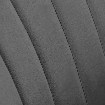 HOKER BAROWY QS-B16G AKSAMIT SZARY -Recepcje- 