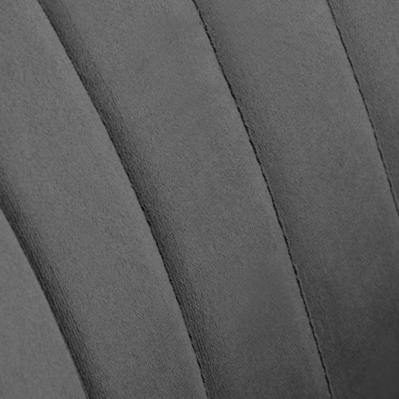 HOKER BAROWY QS-B16G AKSAMIT SZARY -Recepcje- 