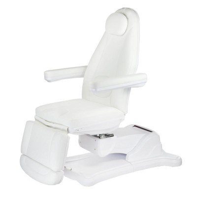 Elektryczny fotel kosmetyczny Mazaro BR-6672B Biał -Fotele kosmetyczne elektryczne- 