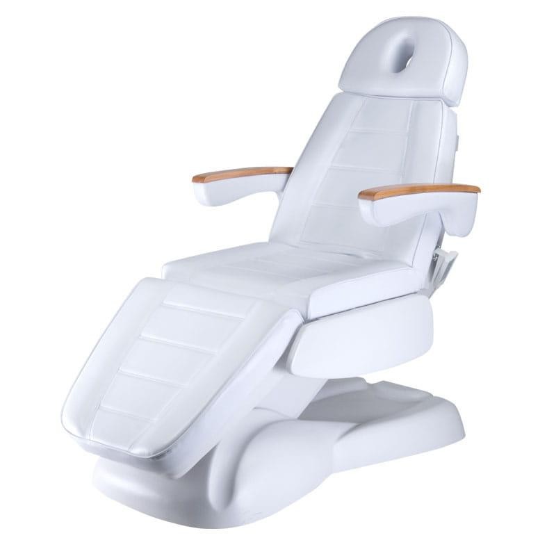 Fotel kosmetyczny elektryczny LUX BW-273B-2 Biały -Fotele kosmetyczne elektryczne- 