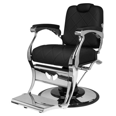 Gabbiano fotel barberski Dario czarny -Fotele barberskie- 