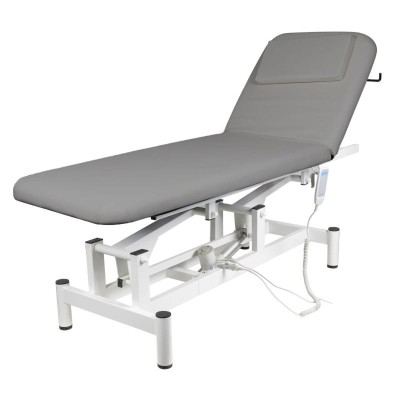 Sillon Leżanka elektr. do masażu 079 1 siln. szara -Łóżka do masażu- 