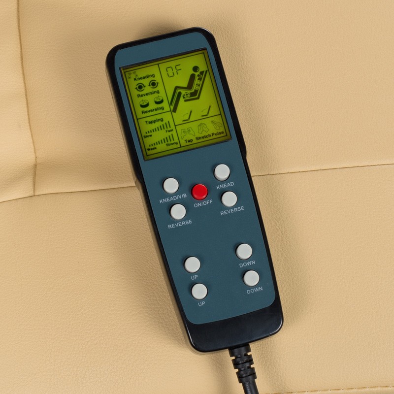 Fotel do pedicure z masażem BR-3820D Beżowy -Fotele pedicure SPA- 