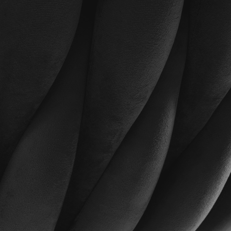 4Rico krzesło QS-GW06G aksamit czarne -Hokery- 