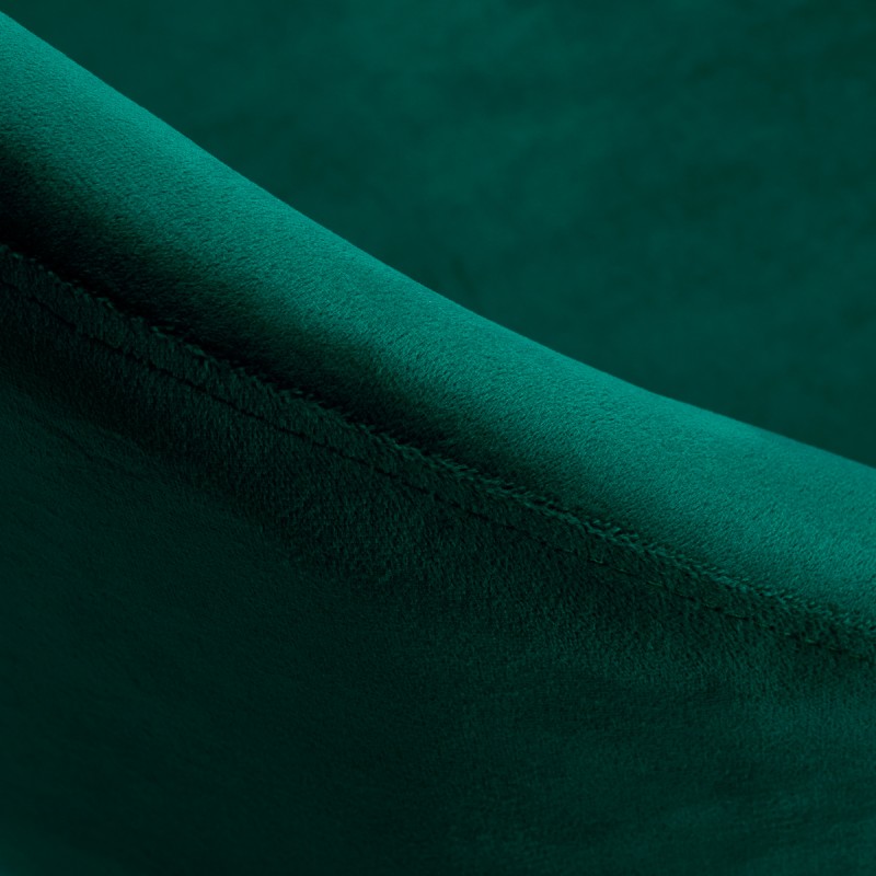 4Rico krzesło obrotowe QS-MF18G aksamit zielone -Hokery- 