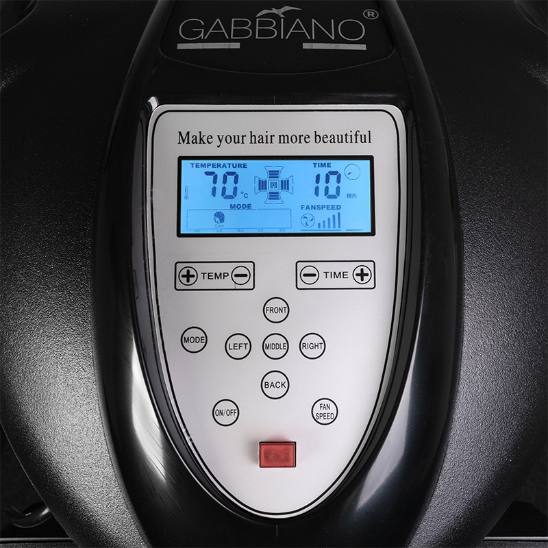 Gabbiano infrazon stojący Y-707 czarny -Sauny fryzjerskie- 