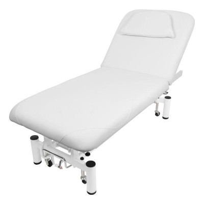 Biała sofa do masażu elektrycznego Zaffiro