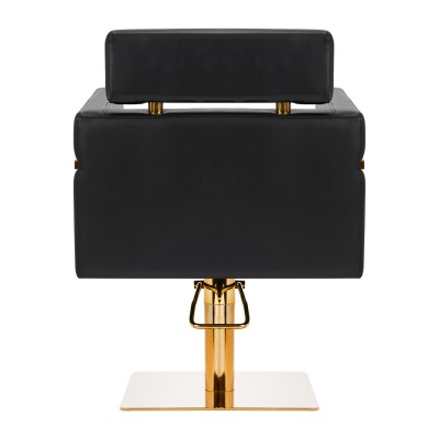 Gabbiano fotel fryzjerski Toledo złoto czarny -Meble fryzjerskie- 
