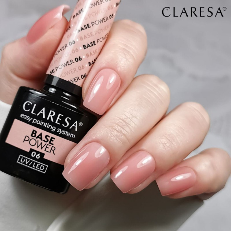 Claresa Baza Power Base 06 -5g -Hybrydowe żele i lakiery- 