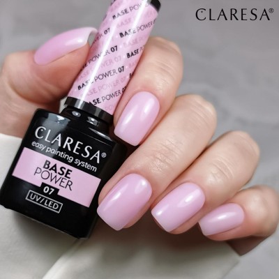 Claresa Baza Power Base 07 -5g -Hybrydowe żele i lakiery- 