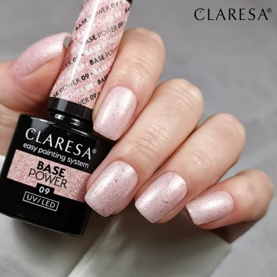 Claresa Baza Power Base 09 -5g -Hybrydowe żele i lakiery- 