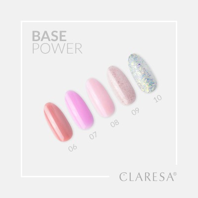 Claresa Baza Power Base 09 -5g -Hybrydowe żele i lakiery- 