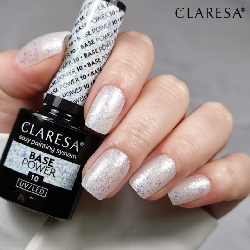 Claresa Baza Power Base 10 -5g -Hybrydowe żele i lakiery- 