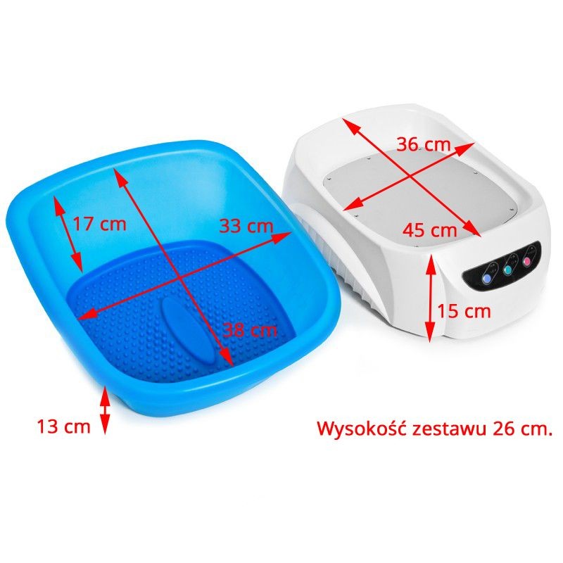 Zaffiro pedicure spa z masażerem