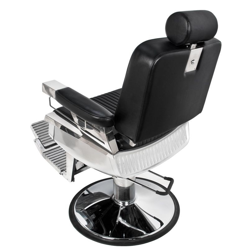 Gabbiano fotel barberski Royal czarny -Fotele barberskie- 