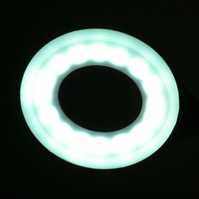 Lampka ring led snake na biurko biała -Lampy- 