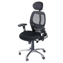 Fotel ergonomiczny CorpoComfort BX-4028A Czarny -Fotele biurowe- 