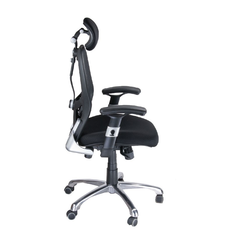Fotel ergonomiczny CorpoComfort BX-4028A Czarny -Fotele biurowe- 