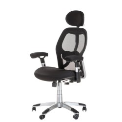 Fotel ergonomiczny CorpoComfort BX-4144 Czarny -Fotele biurowe- 