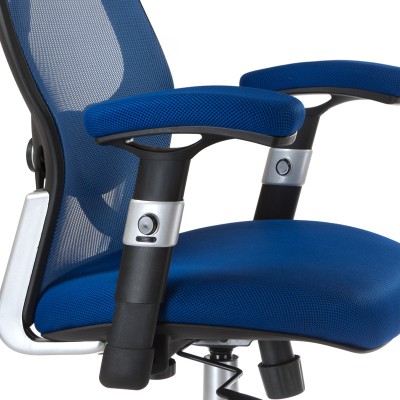Fotel ergonomiczny CorpoComfort BX-4144 Niebieski -Fotele biurowe- 
