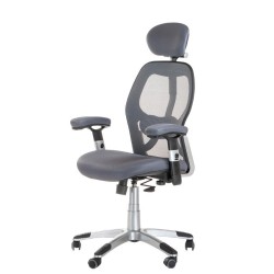 Fotel ergonomiczny CorpoComfort BX-4144 Szary -Fotele biurowe- 