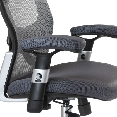 Fotel ergonomiczny CorpoComfort BX-4144 Szary -Fotele biurowe- 