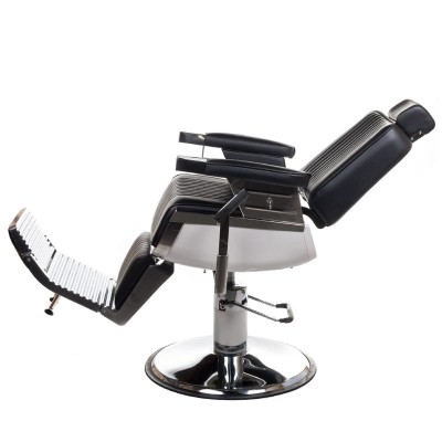Czarny fotel barberski Expert Series