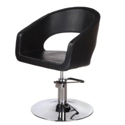 Fotel fryzjerski Paolo BH-8821 czarny -Fotele fryzjerskie- 