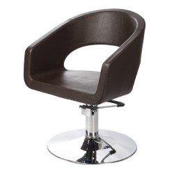 Fotel fryzjerski Paolo BH-8821 brązowy -Fotele fryzjerskie- 