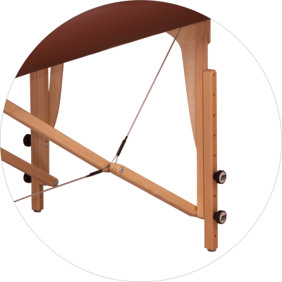 Pro Master - Stół do masażu składany drewniany -Łóżka do masażu- 