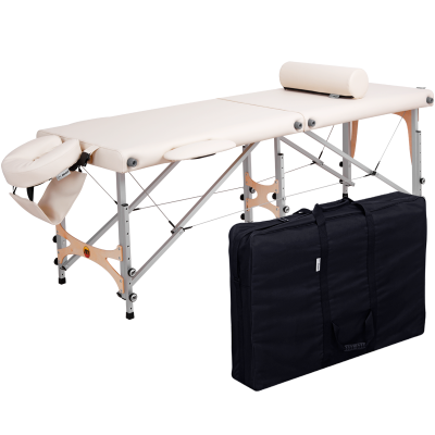 PRO MASTER ULTRA ALU - Stół wzmacniany składany do rehabilitacji -Łóżka do masażu- 