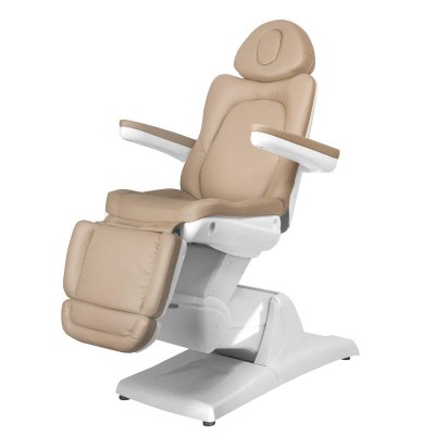 Fotel do zabiegów kosmetycznych z elektrycznym cappuccino