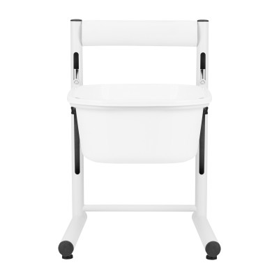 Brodzik do pedicure z regulowaną wysokością biały -Brodziki do pedicure- 