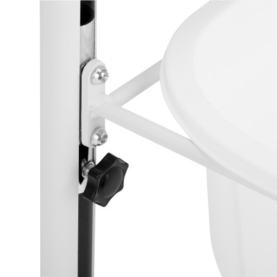 Brodzik do pedicure z regulowaną wysokością biały -Brodziki do pedicure- 