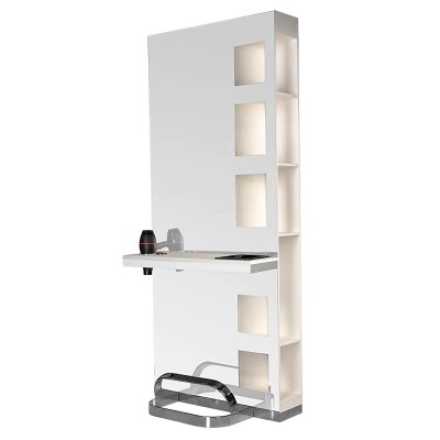 Gabbiano konsola fryzjerska B058 perłowa -Konsole fryzjerskie- 