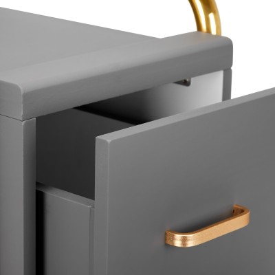 Gabbiano pomocnik fryzjerski Solo złoto - szary -Pomocniki fryzjerskie- 