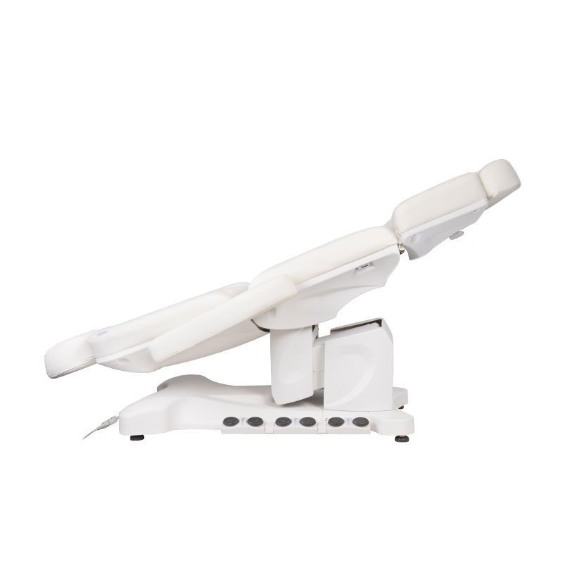 Fotel do zabiegów kosmetycznych elektryczny, odchylony