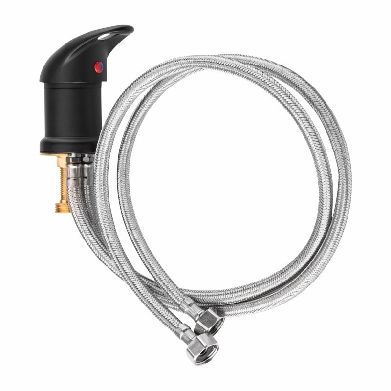 Bateria do myjni fryzjerskiej czarna -Wyposażenie Kosmetyczne- 