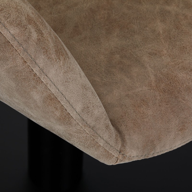 Gabbiano fotel fryzjerski Sevilla old brązowy -Meble fryzjerskie- 