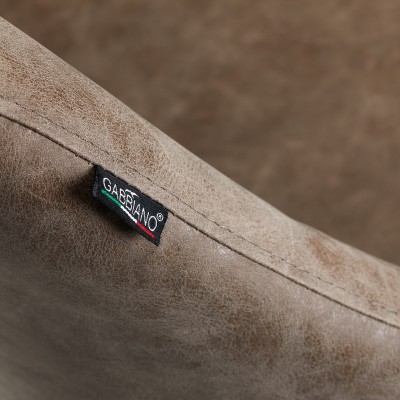 Gabbiano fotel fryzjerski Sevilla old brązowy -Meble fryzjerskie- 