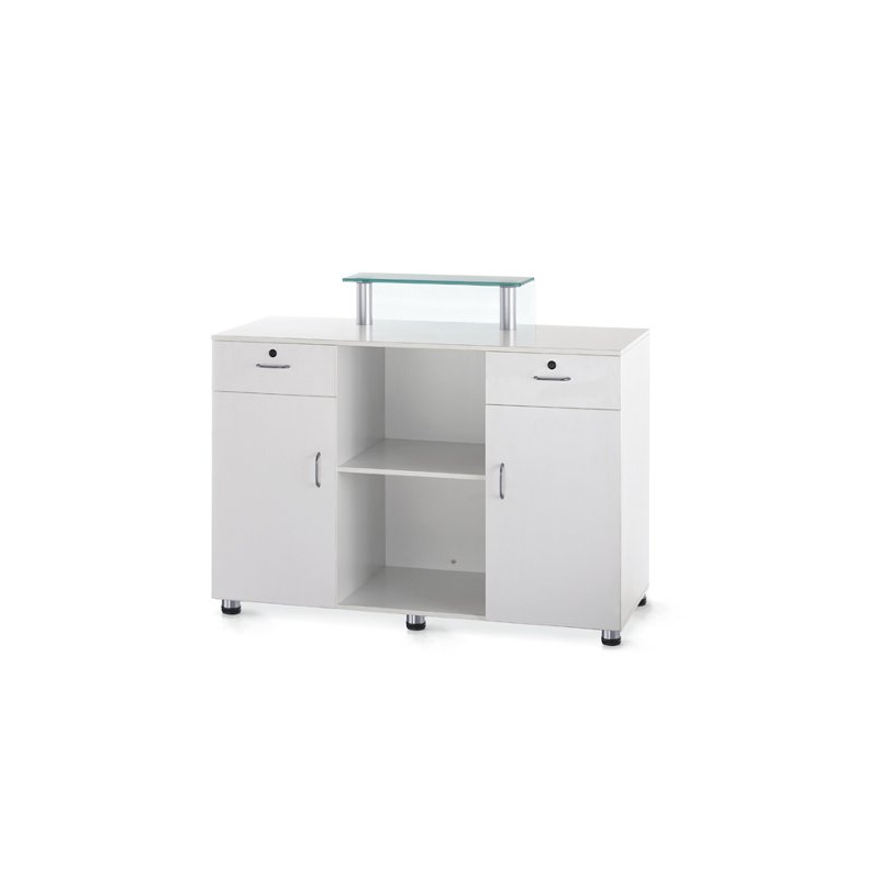 Biurko do recepcji BD-3307 Białe -Recepcje- 