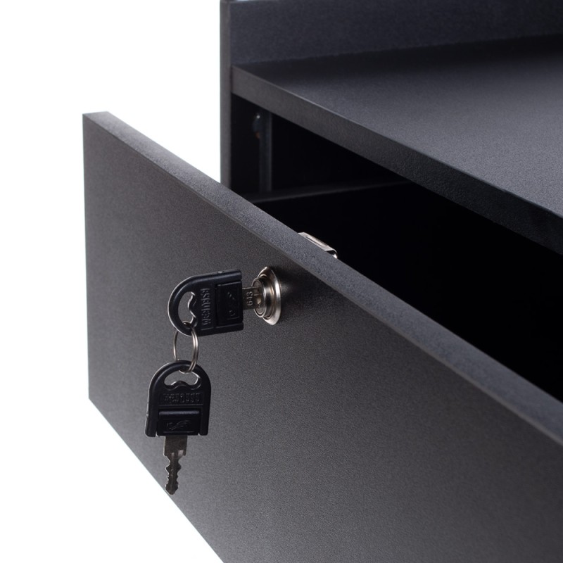 Szafka kosmetyczna BD-6004 czarna -Pomocniki kosmetyczne- 