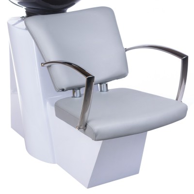 Myjnia fryzjerska LIVIO jasno szara BH-8012 -Myjnie fryzjerskie- 