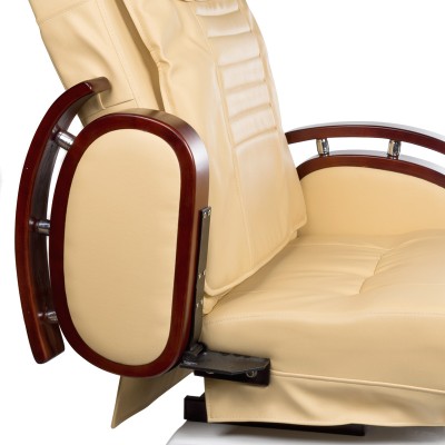 Fotel do pedicure z masażem BR-3820D Beżowy -Fotele pedicure SPA- 