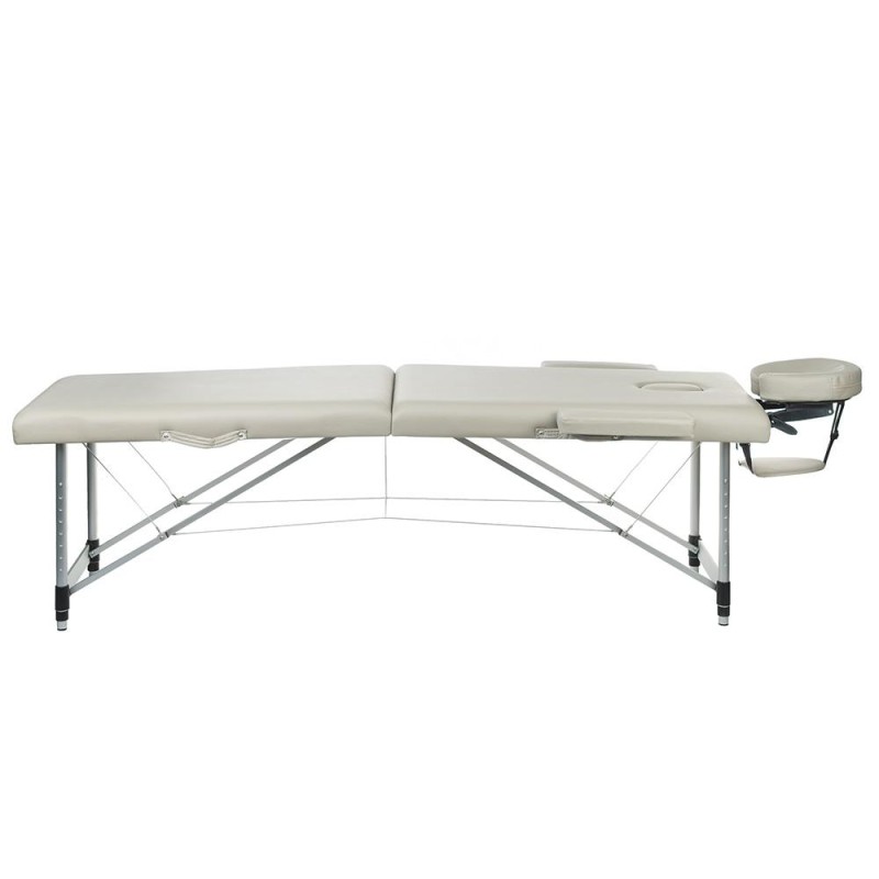 Stół do masażu i rehabilitacji BS-723 Szary -Fotele do tatuażu, stoły do tatuażu - 