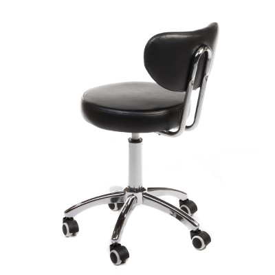 Black Expert Series cosmetic stool
