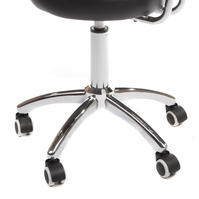 Expert Series black cosmetic stool
