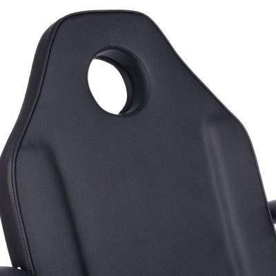 Fotel kosmetyczny z kuwetami BW-263 czarny -Fotele kosmetyczne standardowe- 