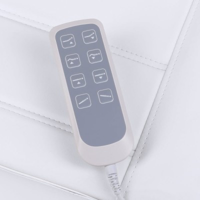 Fotel kosmetyczny elektryczny LUX BW-273B-4 Biały -Fotele kosmetyczne elektryczne- 