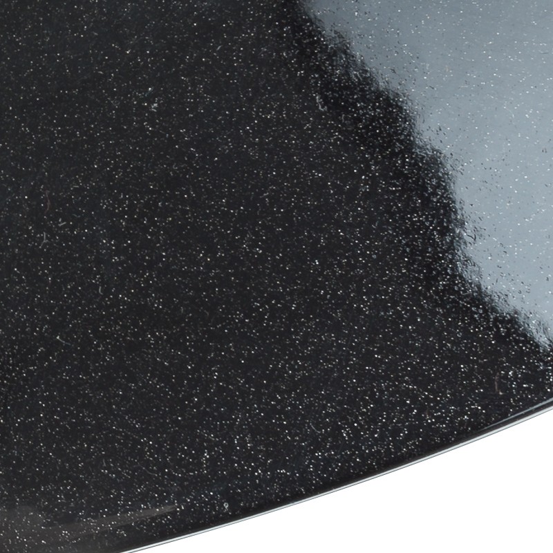 Black adjustable barstool chrome base